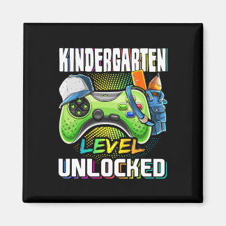 Kindergarten Level Unlocked Video Game Byck To Sch Magnet
