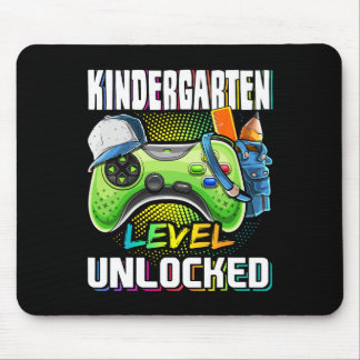 Kindergarten Level Unlocked Video Game Byck To Sch Mouse Mat