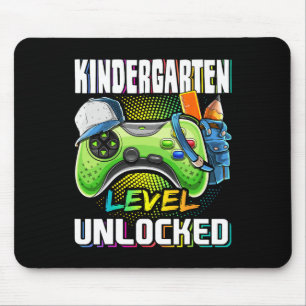 Kindergarten Level Unlocked Video Game Ck To Schoo Mouse Mat