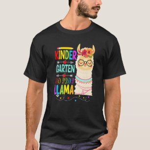 Kindergarten No Prob Llama Teacher Student Llama T-Shirt