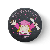 Kindergarten Pre-School Custom Girl Graduate