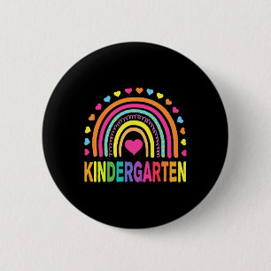 Kindergarten Rainbow Girls Boys Teacher Team Kinde 6 Cm Round Badge