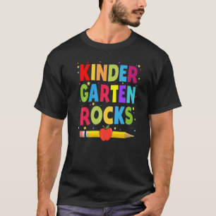 Kindergarten Rocks Back To School Teacher Student T-Shirt