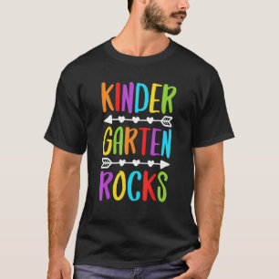 Kindergarten Rocks Back To School Teacher T-Shirt