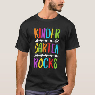 Kindergarten Rocks Back To School Teacher T-Shirt