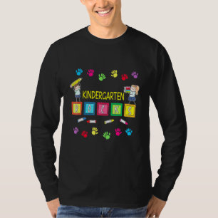 Kindergarten Rocks Back To School Team Kindergarte T-Shirt