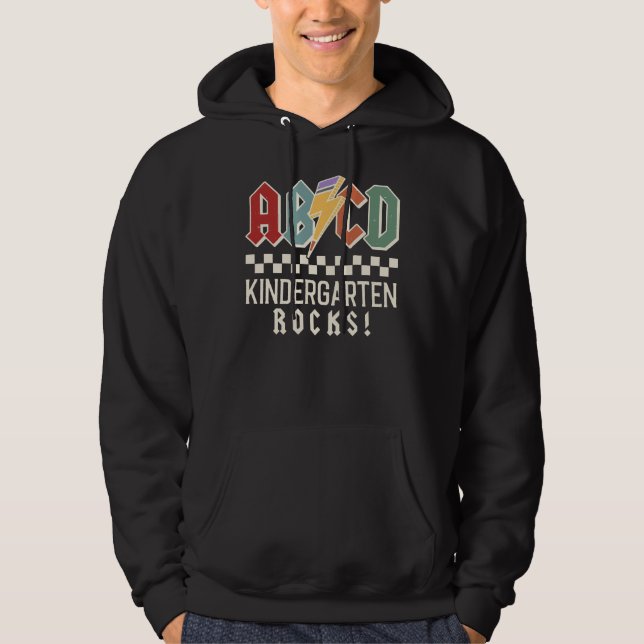 Kindergarten Rocks! Hoodie (Front)