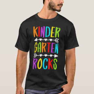 Kindergarten Rocks Team Kindergarten Back To Schoo T-Shirt