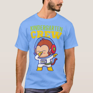 Kindergarten Squad, Back to School, Astronaut Monk T-Shirt