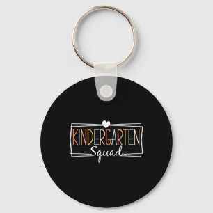 Kindergarten Squad Teachers Kids Kindergarten Back Key Ring