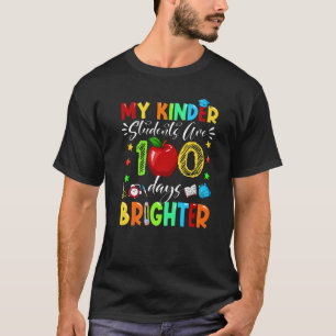 Kindergarten Teacher 100th Day Of School 100 Days T-Shirt