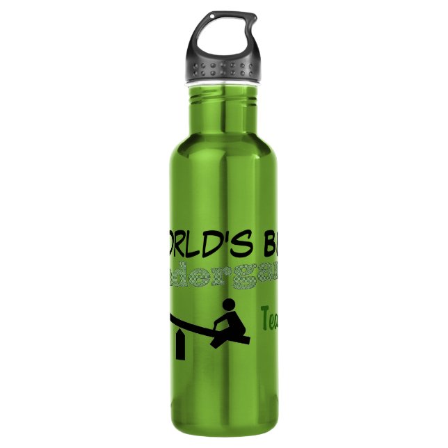 Kindergarten Teacher 710 Ml Water Bottle (Front)