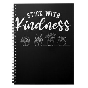 Kindergarten Teacher Cactus Kindness Positivity Notebook