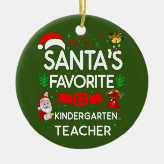 Kindergarten Teacher Ceramic Tree Decoration