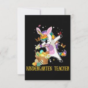 Kindergarten Teacher Easter Card