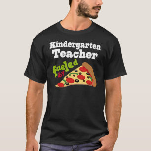 Kindergarten Teacher (Funny) Pizza T-Shirt