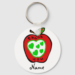 Kindergarten Teacher Gift Personalised thank you Key Ring