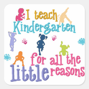 Kindergarten Teacher Sickers and Envelope Seals