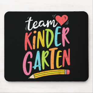 Kindergarten Teacher Student Fun Back To School Gi Mouse Mat