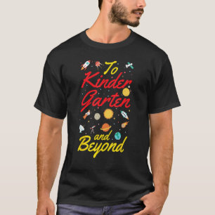 Kindergarten Teacher Student Space Back to School T-Shirt