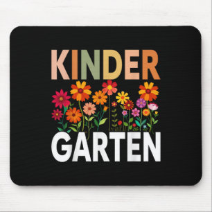 Kindergarten Teacher Wildflower Back To School Flo Mouse Mat