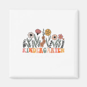 Kindergarten Teacher Wildflower Ck To School Magnet
