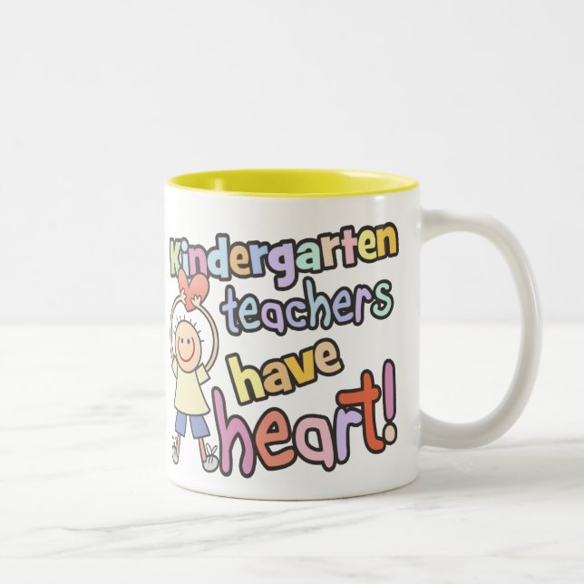 Kindergarten Teachers Have Heart Mug (Right)
