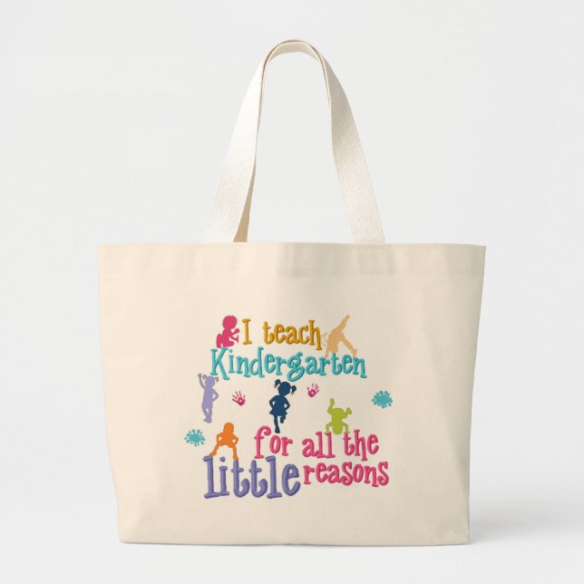 Kindergarten Teacher's Tote Bag (Front)