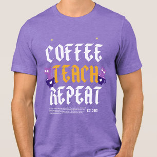 Kindergarten Teaching Assistant End Of The Year Tri-Blend Shirt