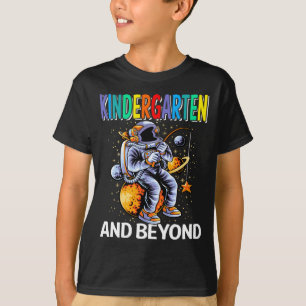 Kindergarten Tee Back to School Spaceman Space