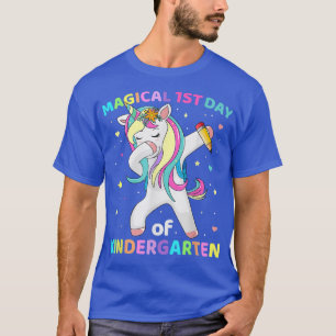 Kindergarten Unicorn First Day Of School Back To T-Shirt