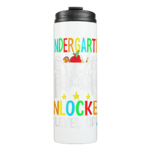 Kindergarten Unlocked Level Up Gamer Boys Back To Thermal Tumbler