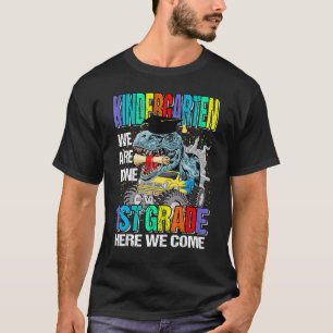 Kindergarten We Are Done Graduation 2022 Cute Dino T-Shirt