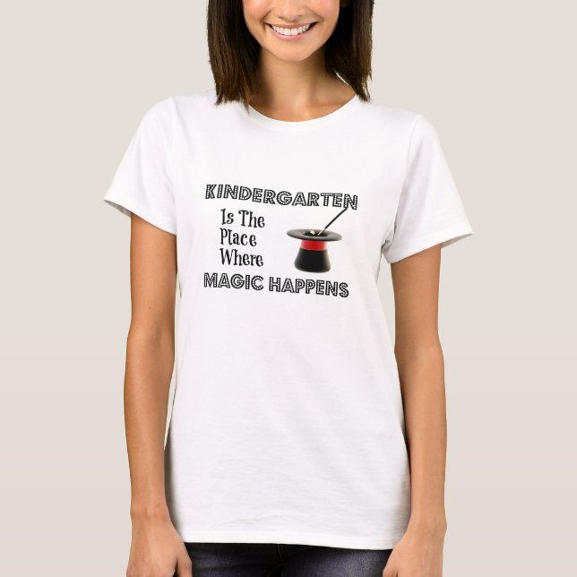 KindergartenMagic Women's LS T-shirt (Front)