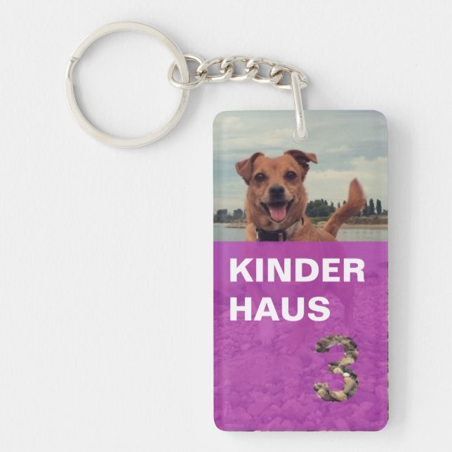 Kinderhaus Schlüsselanhänger Key Ring (Front)