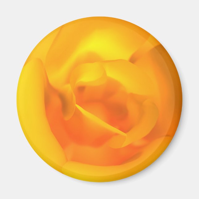 Kindled Rose Magnet (Front)