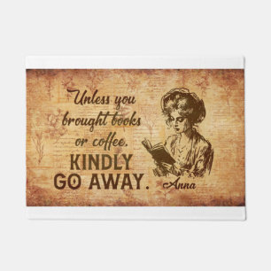 Kindly Go Away Doormat – Funny Welcome Mat   Non-S