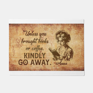Kindly Go Away Doormat – Funny Welcome Mat | Non-S