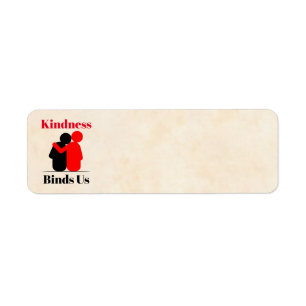 Kindness Binds Us Return Address Label