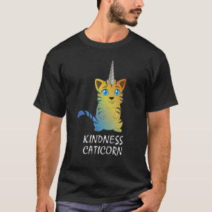 Kindness cat unicorn caticorn Unity Day Orange Ant T-Shirt