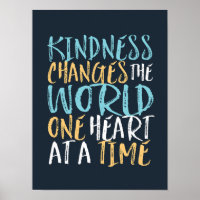 Kindness Change The World Inspirational Quote