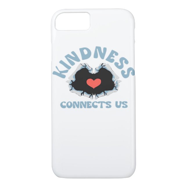 Kindness Connects Us Classic Case-Mate iPhone Case (Back)