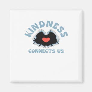 Kindness Connects Us Classic Magnet
