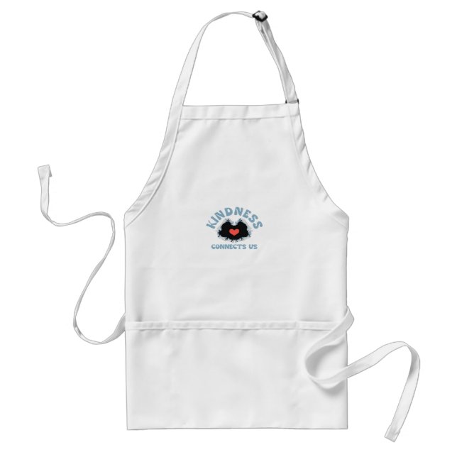 Kindness Connects Us Classic Standard Apron (Front)