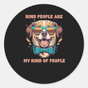 Kindness Dog Sticker