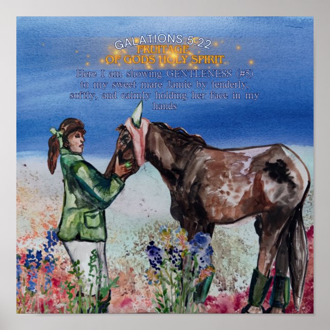 KINDNESS , GENTLENES FRUITAGE OF GODS Holy Spirit  Poster (Front)