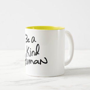 Kindness is Contagious Two-Tone Coffee Mug