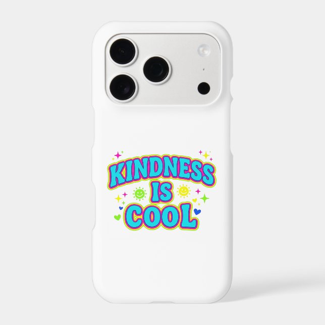 Kindness Is Cool iPhone Case (Back)