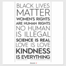 Kindness Is Everything Vinyl Stickers