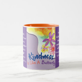 Kindness Is Like A Butterfly Coffee Mug